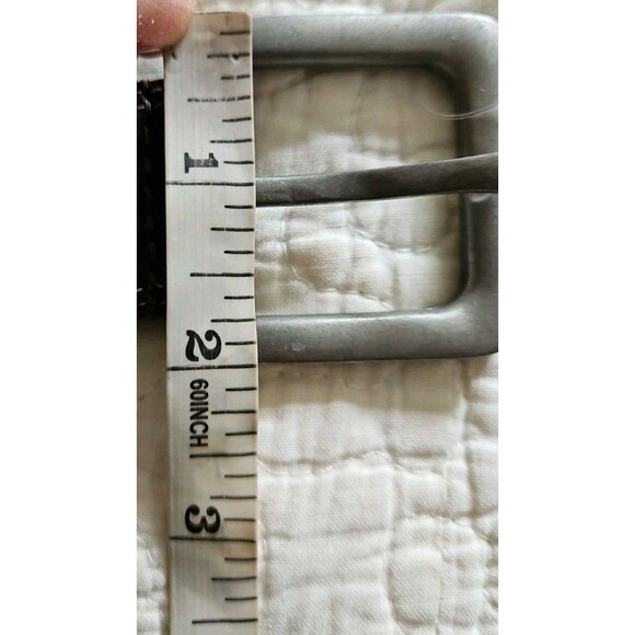 Timberland Pro Brown Genuine Full Grain Leather Work Belt - Men's Size 50 NEW - Picture 7 of 9